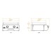 Brabura Plancha gril L CLASS INOX 20