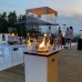 KRATKI Plynový ohřívač PATIO LIGHT bílá