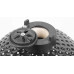 Keramický gril KAMADO EGG průměr 27cm, černý | velikost S